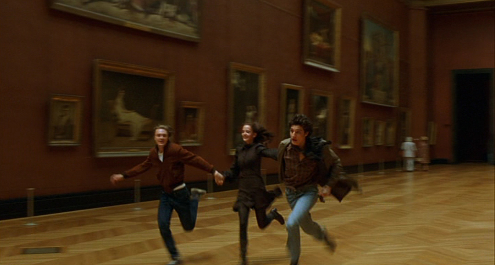 Michael Pitt, Eva Green and Louis Garrel during 2003 Venice Film